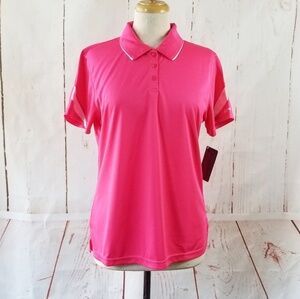 Eastbay Women's Evapor Performance Pink Polo Top